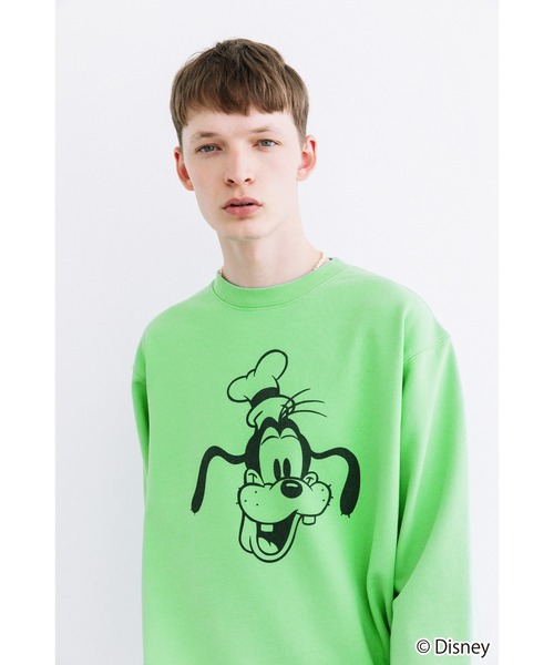WCJ(ダブルシージェイ)の「Disney / SWEAT TOP(パーカー・レディース・ピンク/サックスブルー/ライム/パープル/ダークグレー/グリーン・FREE)」の22枚目の写真