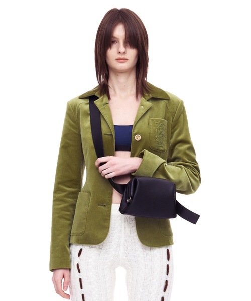 OSOI（オソイ）の「OSOI/オソイ PECAN BROT ハンドバック ショルダーバック ミニバッグ（ハンドバッグ・レディース・シルバー/ブラック・FREE）」の3枚目の写真