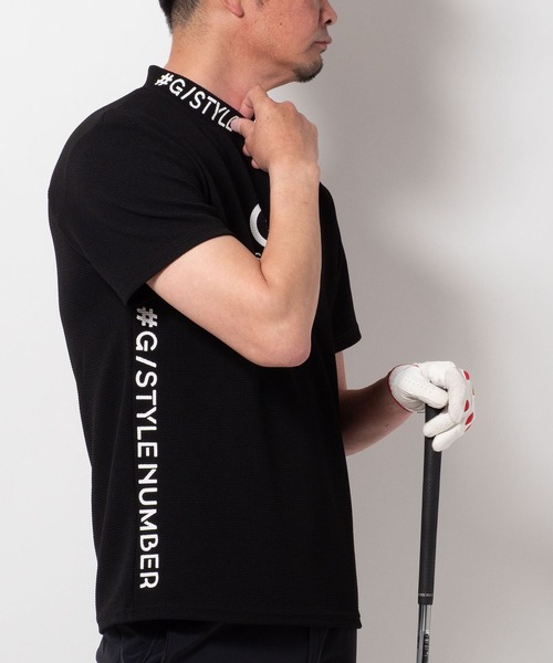 BAYBLO(ベイブロ)の「(SA) ドライ モックネック ロゴ 半袖 Tシャツ(Tシャツ/カットソー・メンズ・ホワイト系その他/ブラック系その他/グレー系その他/ホワイト系その他2/ブラック系その他2/グレー系その他2/ネイビー系/ネイビー系1・M/L/LL)」の4枚目の写真