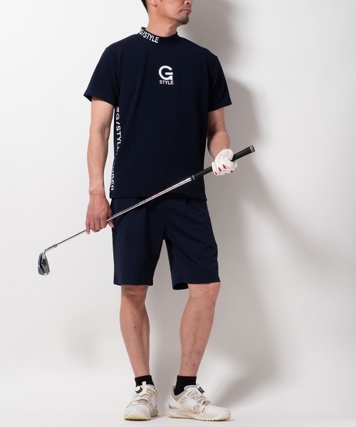 BAYBLO(ベイブロ)の「(SA) ドライ モックネック ロゴ 半袖 Tシャツ(Tシャツ/カットソー・メンズ・ホワイト系その他/ブラック系その他/グレー系その他/ホワイト系その他2/ブラック系その他2/グレー系その他2/ネイビー系/ネイビー系1・M/L/LL)」の14枚目の写真