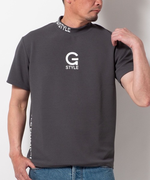 BAYBLO(ベイブロ)の「(SA) ドライ モックネック ロゴ 半袖 Tシャツ(Tシャツ/カットソー・メンズ・ホワイト系その他/ブラック系その他/グレー系その他/ホワイト系その他2/ブラック系その他2/グレー系その他2/ネイビー系/ネイビー系1・M/L/LL)」の16枚目の写真