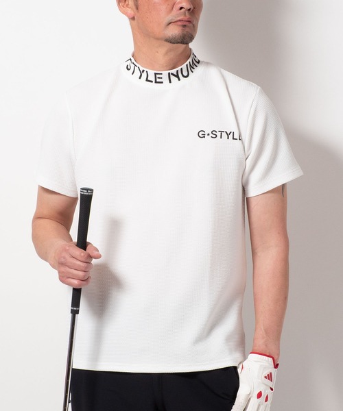 BAYBLO(ベイブロ)の「(SA) ドライ モックネック ロゴ 半袖 Tシャツ(Tシャツ/カットソー・メンズ・ホワイト系その他/ブラック系その他/グレー系その他/ホワイト系その他2/ブラック系その他2/グレー系その他2/ネイビー系/ネイビー系1・M/L/LL)」の21枚目の写真