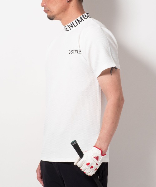 BAYBLO(ベイブロ)の「(SA) ドライ モックネック ロゴ 半袖 Tシャツ(Tシャツ/カットソー・メンズ・ホワイト系その他/ブラック系その他/グレー系その他/ホワイト系その他2/ブラック系その他2/グレー系その他2/ネイビー系/ネイビー系1・M/L/LL)」の22枚目の写真