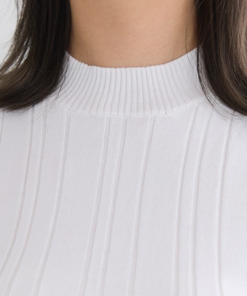 REDYAZEL(レディアゼル)の「ランダムリブニット(キャミソール・レディース・ブラック/ミント/ホワイト/レッド・FREE)」の15枚目の写真