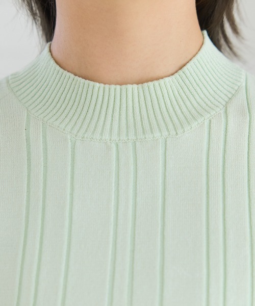 REDYAZEL(レディアゼル)の「ランダムリブニット(キャミソール・レディース・ブラック/ミント/ホワイト/レッド・FREE)」の12枚目の写真