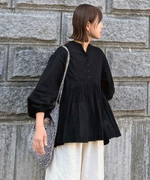 コー CO コットン スキッパーシャツ 長袖 M 黒 ブラック /MI ■OS レディース 楽天市場】【クーポンで10%OFF】シフォン ブラウス レディース