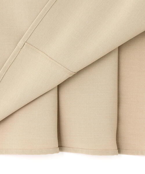 NATURAL BEAUTY BASIC（ナチュラルビューティーベーシック）の「◇サイドボタンリネンライクスカート（スカート・レディース・ワイン/ベージュ・MEDIUM/P/S）」の17枚目の写真