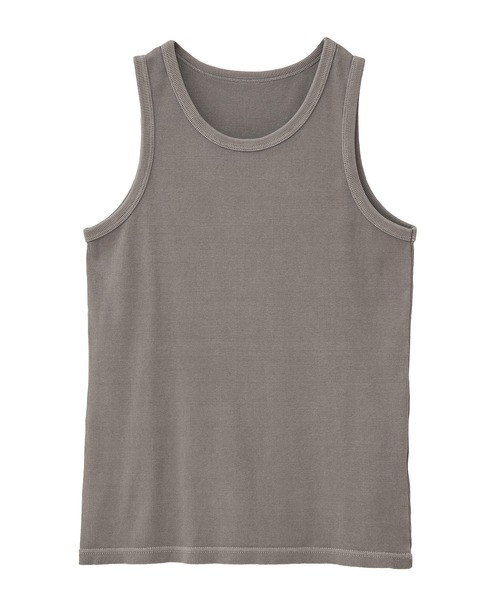 Green Parks(グリーンパークス)の「ピグメントアメスリタンク(タンクトップ・レディース・ブラウン/チャコールグレー・FREE)」の16枚目の写真