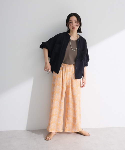 Green Parks(グリーンパークス)の「ピグメントアメスリタンク(タンクトップ・レディース・ブラウン/チャコールグレー・FREE)」の9枚目の写真