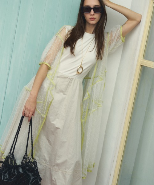 セール】Caitlin tulle cardigan ケイトリンチュール