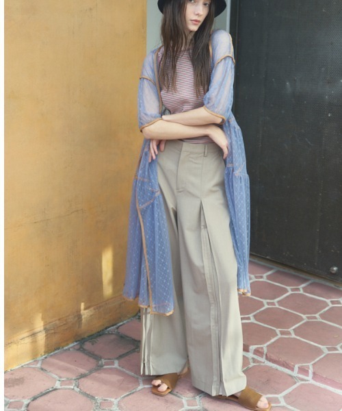 カーディガン Caitlin tulle cardigan  ケイトリンチュールカーディガン レディース セール】Caitlin tulle cardigan ケイトリンチュール