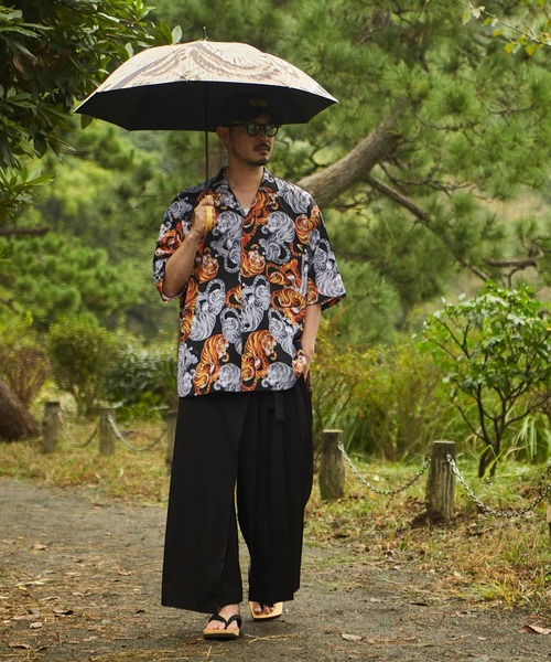 カヤ(カヤ)の「【カヤ】獣面相日傘 晴雨兼用(長傘・メンズ・その他1/その他2/その他3・FREE)」の13枚目の写真