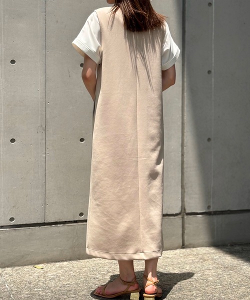 ライトダンボールフロントジップワンピース eM│STYLEDOOR