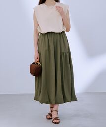 ドロストドッキングバルーンワンピース 【低身長・小柄女性】