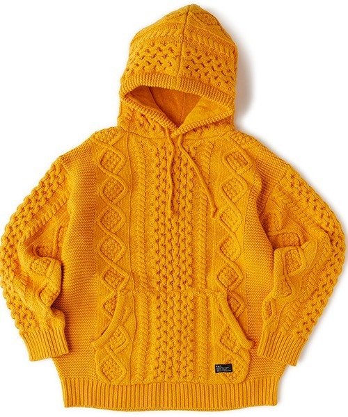 FAT(エフエイティー)の「OVERAN(パーカー・メンズ・オフホワイト/ブラック/イエロー/グリーン・TITCH(M)/SKINNY(L)/FAT(XL)/JUMBO(XXL))」の4枚目の写真