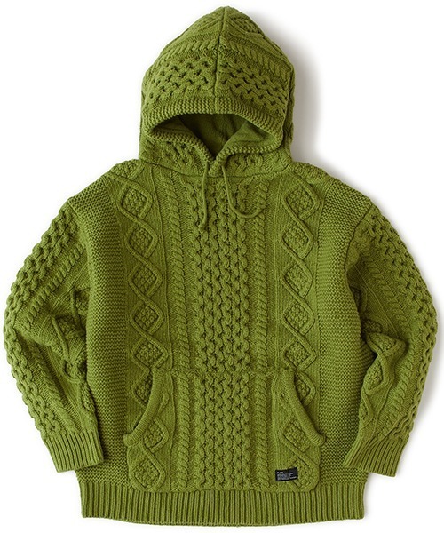 FAT(エフエイティー)の「OVERAN(パーカー・メンズ・オフホワイト/ブラック/イエロー/グリーン・TITCH(M)/SKINNY(L)/FAT(XL)/JUMBO(XXL))」の3枚目の写真