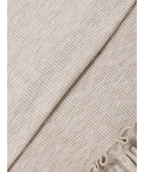 merry jenny(メリージェニー)の「ギャザーペプラムカットtops(ニット/セーター・レディース・アイボリー/モカ/ブラック・FREE)」の11枚目の写真