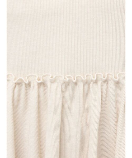 merry jenny(メリージェニー)の「ギャザーペプラムカットtops(ニット/セーター・レディース・アイボリー/モカ/ブラック・FREE)」の13枚目の写真