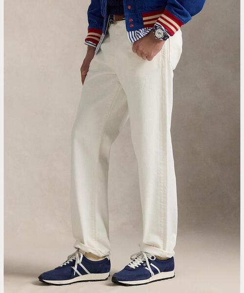 POLO RALPH LAUREN(ポロ ラルフ ローレン)の「ヘリテージ ストレート ジーンズ(デニムパンツ・メンズ・ホワイト・32/30/30/30/34/32)」の4枚目の写真