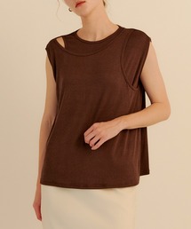 kiehtova | 【kiehtova】LAYERED TANK TOPS/レイヤード タンクトップス KTWR38(タンクトップ)