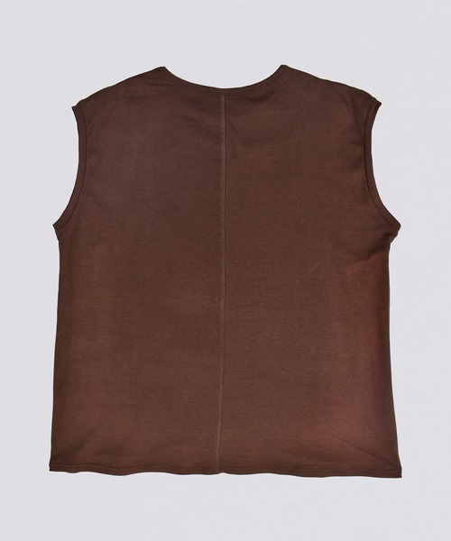 kiehtova（キエトヴァ）の「【kiehtova】LAYERED TANK TOPS/レイヤード タンクトップス KTWR38（タンクトップ・レディース・ホワイト/グリーン/ブラウン・FREE）」の7枚目の写真