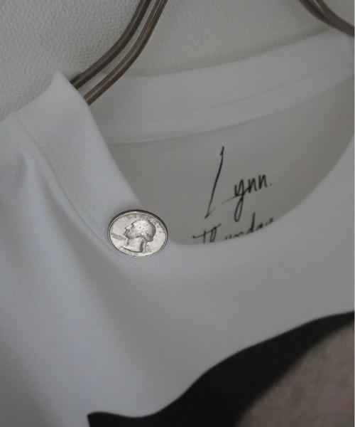 Lynn.(リン)の「Morning sun & A FLOWER TEE(Tシャツ/カットソー・レディース・ホワイト・S/M)」の5枚目の写真