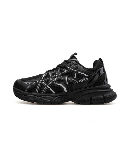 shoes365(シューズスリーシックスファイヴ)の「厚底ランニングスニーカー(スニーカー・メンズ・シルバー/ブラック・25.5cm/26.5cm/25.0cm/26.0cm/27.0cm/24.5cm)」の13枚目の写真