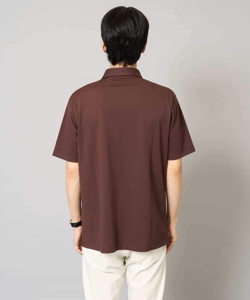 a.v.v（アーヴェヴェ）の「【接触冷感】ボタンダウン カノコポロシャツ ワンポイント刺繍入り【イージーケア/毛玉になりにくい】（ポロシャツ・メンズ・ブルー/ネイビー/ブラウン・50/48/46/44/52）」の11枚目の写真