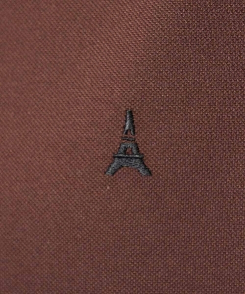 a.v.v（アーヴェヴェ）の「【接触冷感】ボタンダウン カノコポロシャツ ワンポイント刺繍入り【イージーケア/毛玉になりにくい】（ポロシャツ・メンズ・ブルー/ネイビー/ブラウン・50/48/46/44/52）」の7枚目の写真