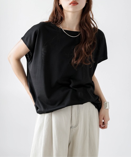 t.japan フリルビスチェ　ブラック セール】フリルビスチェスリーブレストップ [ブラック]（Tシャツ