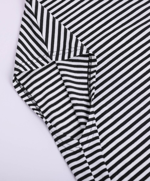 AMELY(エミリー)の「フリルビスチェ×Tシャツセット(アンサンブル・レディース・ホワイト×グレー/ブラック/ホワイト×ブルー/ブラック×ホワイト・フリー)」の13枚目の写真
