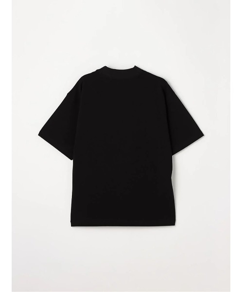 TRANS CONTINENTS（トランスコンチネンツ）の「TRANS CONTINENTS　モックネック半袖Ｔシャツ　ホワイト/ブラック（Tシャツ/カットソー・メンズ・ホワイト/ブラック・L/LL/M）」の10枚目の写真