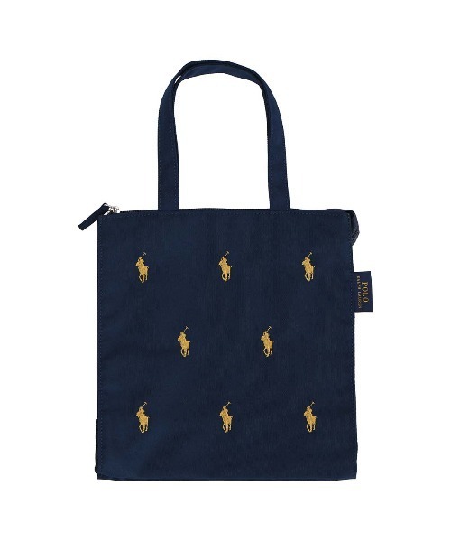 POLO RALPH LAUREN ポロ ラルフローレン トートバッグ ネイビー