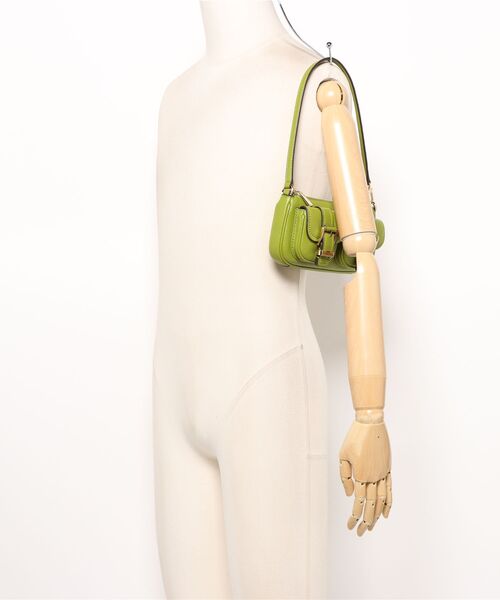 【美品】　マイケルコース　GABBY　ホーボー　ショルダーバッグ　グリーン 美品】 マイケルコース GABBY ホーボー ショルダーバッグ