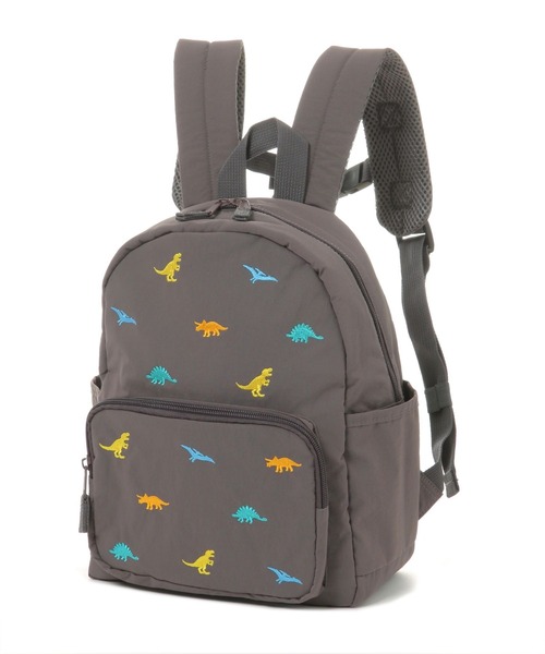 BAYFLOW（ベイフロー）の「[急な雨でも安心!撥水機能付き]アソート刺繍リュック(KIDS)（バックパック/リュック・キッズ・ラベンダー/グレー/ピンク/ネイビー・MEDIUM/LARGE）」の2枚目の写真