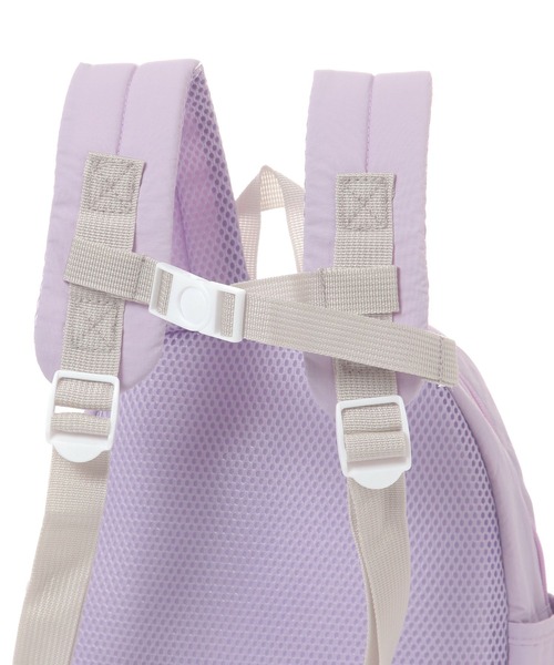 BAYFLOW（ベイフロー）の「[急な雨でも安心!撥水機能付き]アソート刺繍リュック(KIDS)（バックパック/リュック・キッズ・ラベンダー/グレー/ピンク/ネイビー・MEDIUM/LARGE）」の16枚目の写真