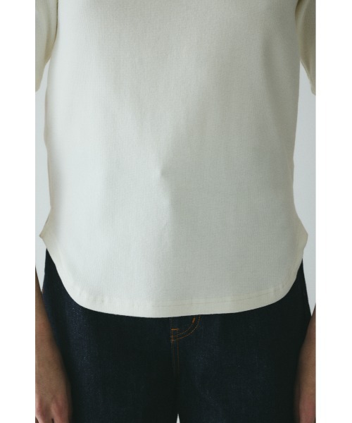 Back ribbon cut top バックリボンカットトップ（Tシャツ