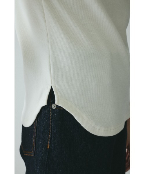 Back ribbon cut top バックリボンカットトップ（Tシャツ