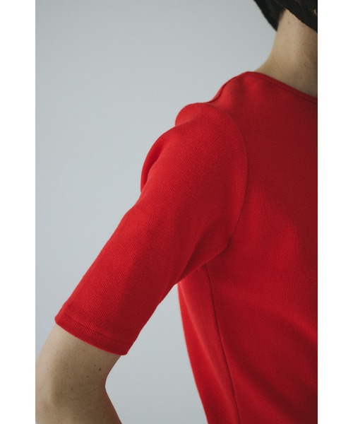 tシャツ Back ribbon cut top　　バックリボンカットトップ レディース Back ribbon cut top バックリボンカットトップ（Tシャツ