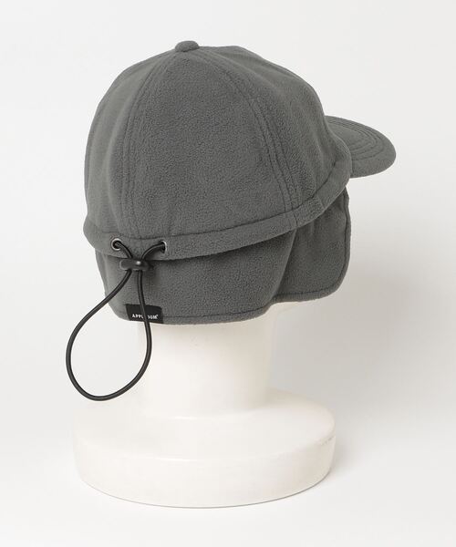APPLEBUM(アップルバム)の「Fleece Flap Cap(キャップ・メンズ・ブラック/グレー・FREE)」の17枚目の写真