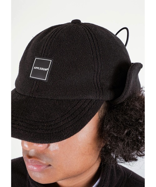 APPLEBUM(アップルバム)の「Fleece Flap Cap(キャップ・メンズ・ブラック/グレー・FREE)」の13枚目の写真