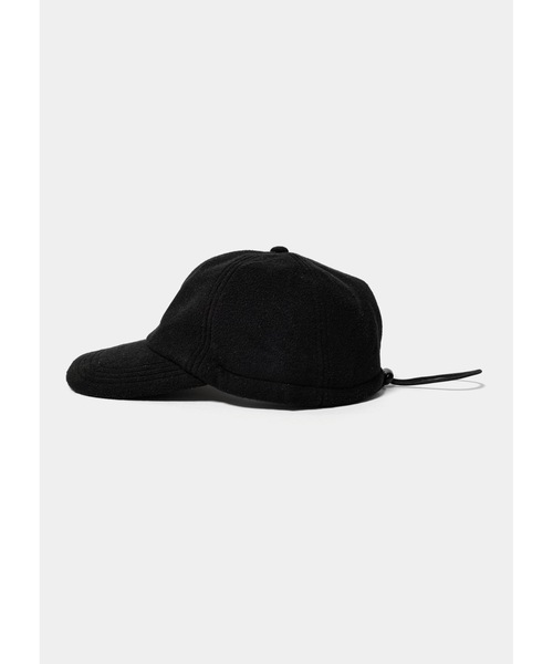 APPLEBUM(アップルバム)の「Fleece Flap Cap(キャップ・メンズ・ブラック/グレー・FREE)」の7枚目の写真