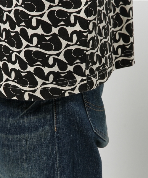 ALDIES（アールディーズ）の「SPACELORZ 『27PATTERN Big T』 27パターンビッグT（Tシャツ/カットソー・メンズ・ホワイト/ブラック・SMALL）」の7枚目の写真