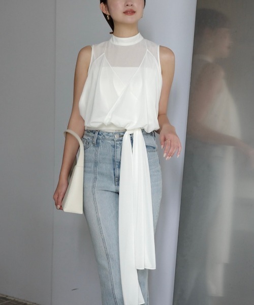 【anuke】レイヤードカットTシャツ ànuke online store（アンヌーク） / Layered Cut T