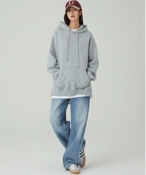 Vini（ヴィニ）の「【Vini】ワイドウォッシュデニムパンツ（デニムパンツ・レディース・グレー/ブルー系その他/インディゴブルー・L/M/XL）」の19枚目の写真