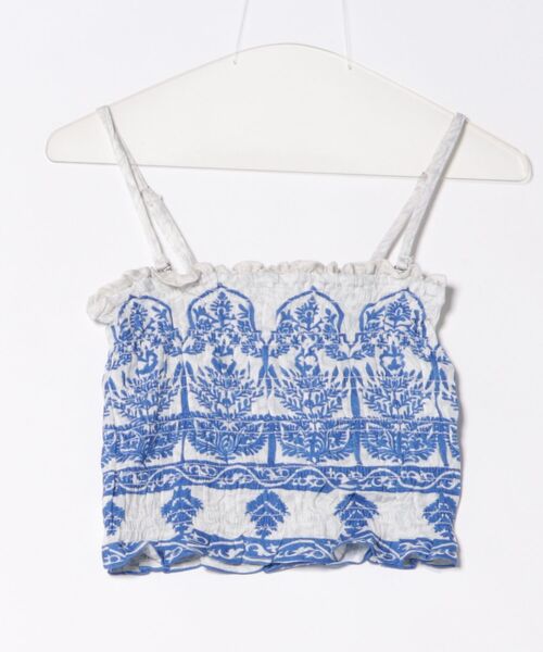 チャイハネ（チャイハネ）の「【チャイハネ】ロエティチューブトップ（チューブトップ・レディース・オレンジ/ホワイト/ブラック・FREE）」の6枚目の写真