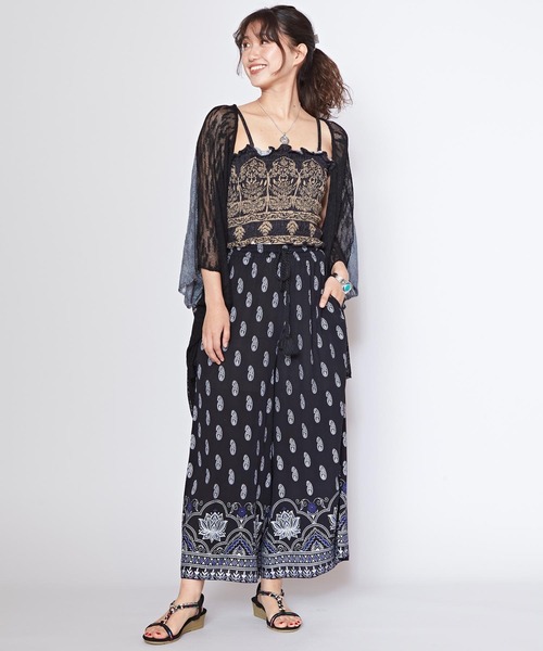 チャイハネ（チャイハネ）の「【チャイハネ】ロエティチューブトップ（チューブトップ・レディース・オレンジ/ホワイト/ブラック・FREE）」の7枚目の写真