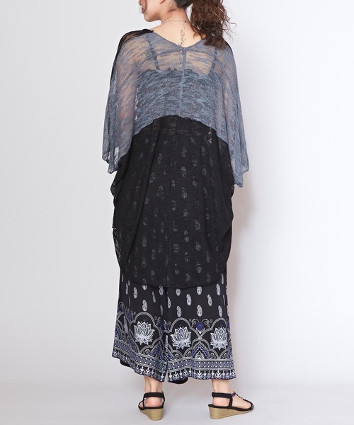 チャイハネ（チャイハネ）の「【チャイハネ】ロエティチューブトップ（チューブトップ・レディース・オレンジ/ホワイト/ブラック・FREE）」の9枚目の写真