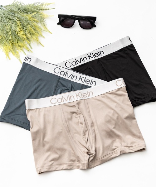 Calvin Klein(カルバン・クライン)の「Calvin Klein カルバンクライン Underwear Trunk 3PK アンダーウェアローライズボクサーパンツ3枚セット(ボクサーパンツ・メンズ・ブラック/マルチ/その他・S/M/L)」の3枚目の写真
