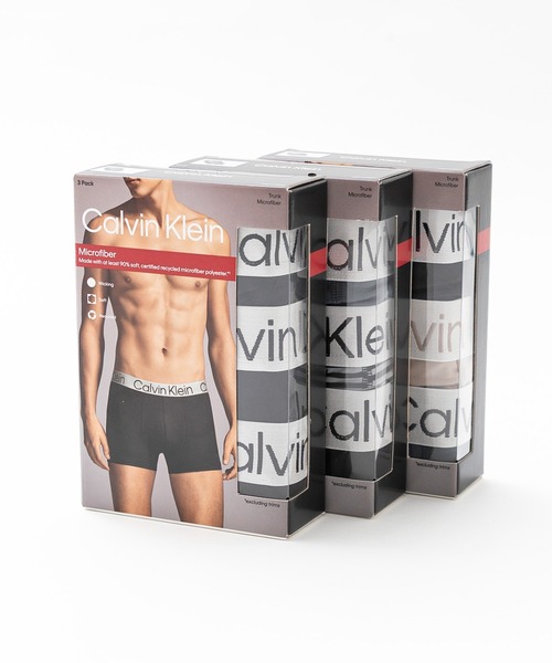 セール】Calvin Klein カルバンクライン Underwear Trunk 3PK アンダー